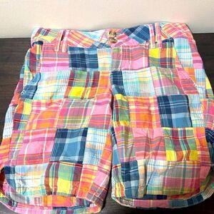 Grane Plaid cotton shorts size 7